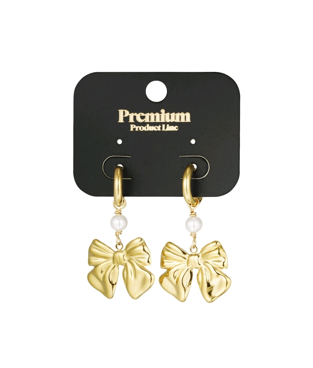 Oorbellen strikjes |zilver