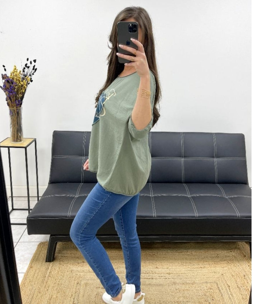 Jeans hart T-shirt