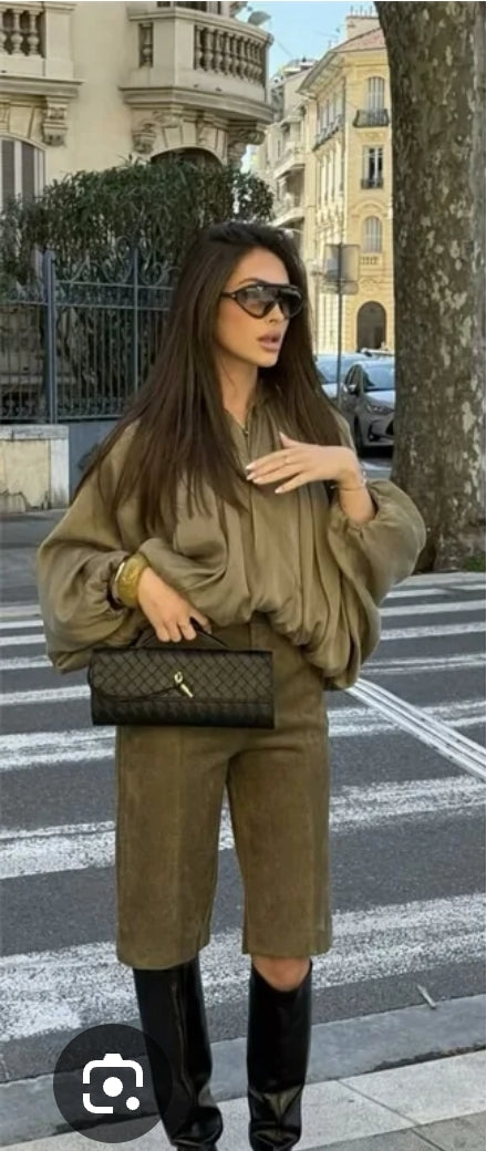 Batwing ballon jacket