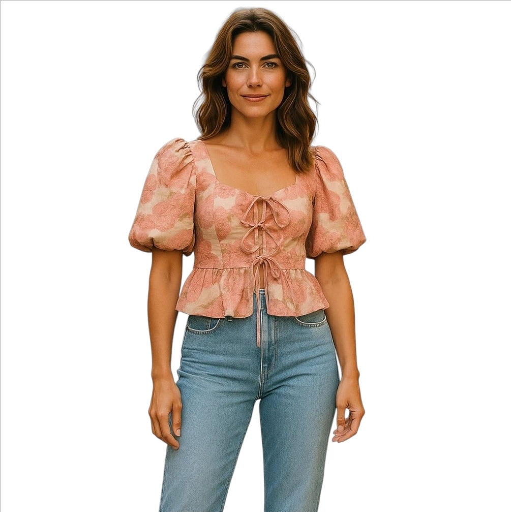 Puff/strik flower top