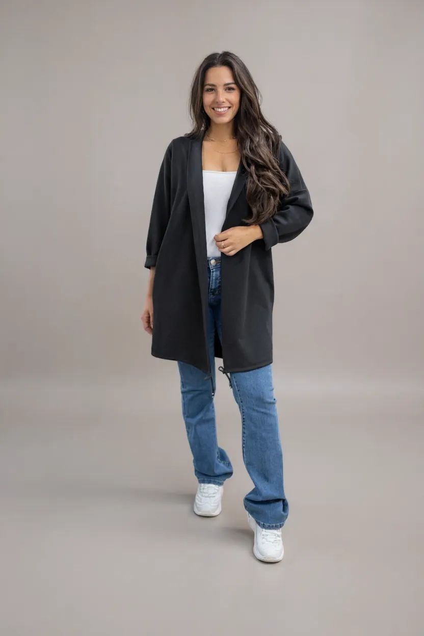 Nyc vest met cappucion