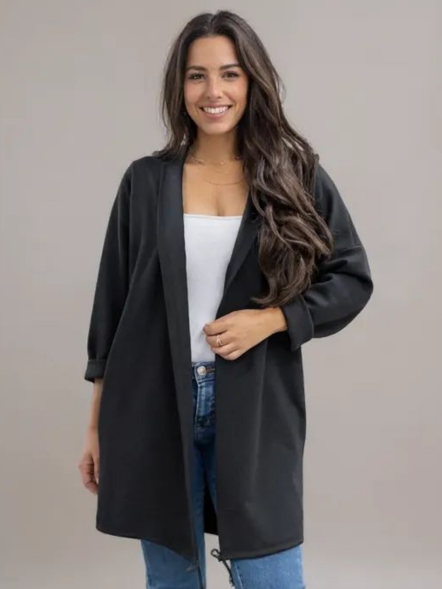 Nyc vest met cappucion