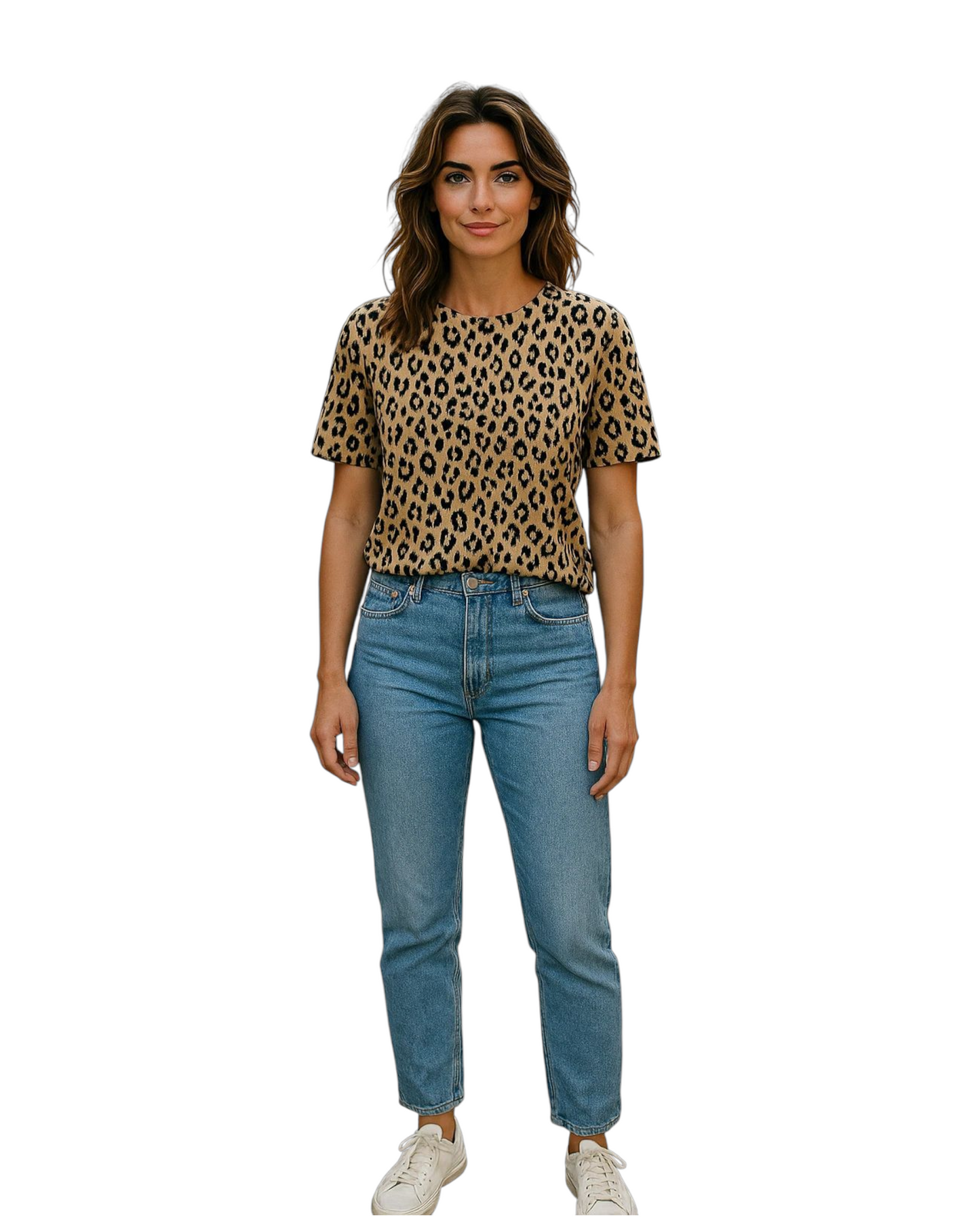 Panter t-shirt leah taupe