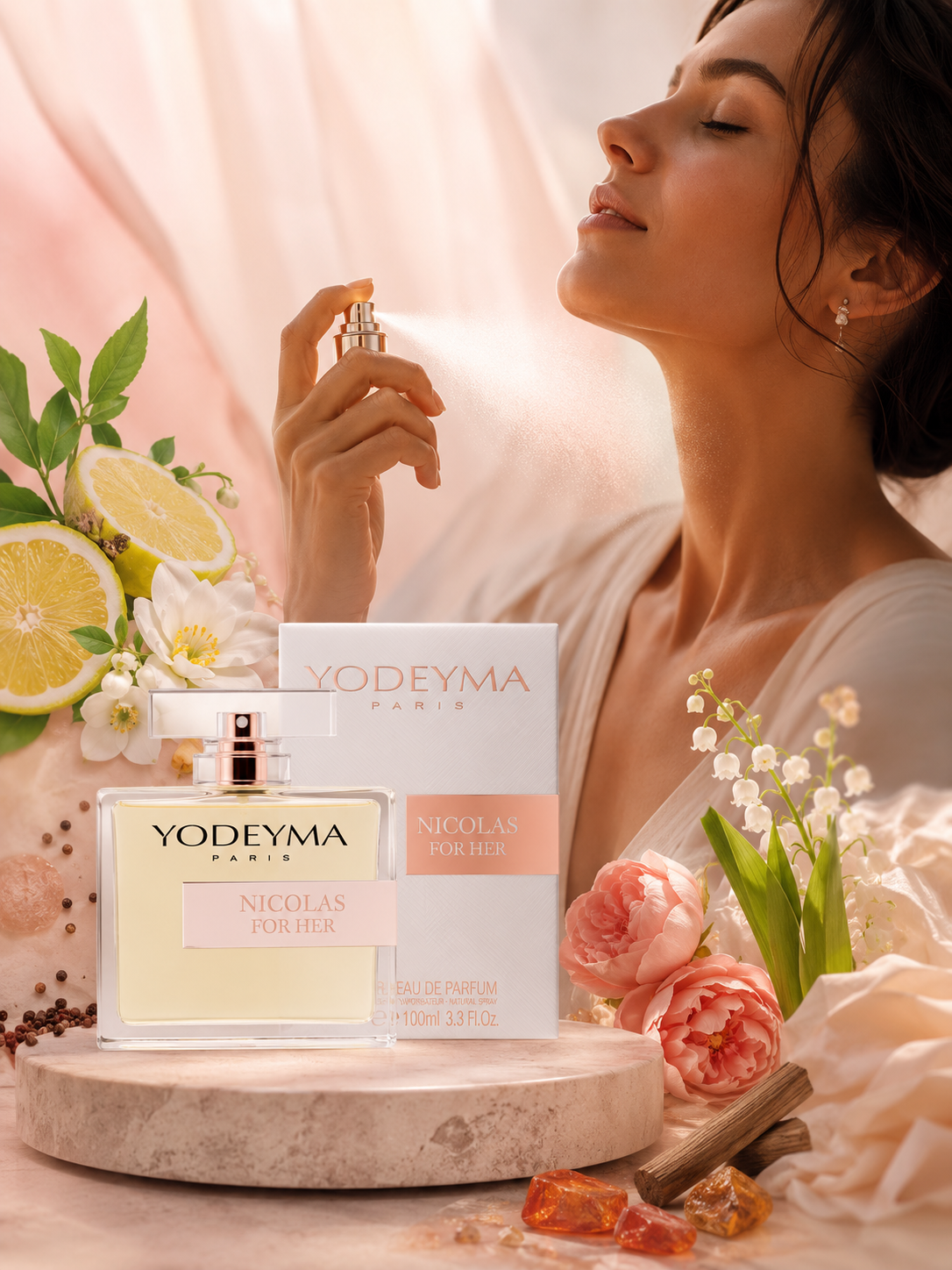 Yodeyma Nicholas For Her Eau de Parfum 15 ml