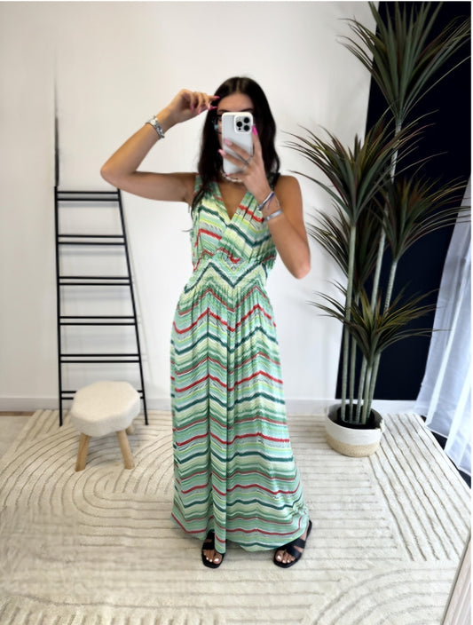 Ibiza jurk groen