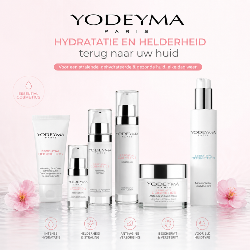 Yodeyma skincare set - complete huidverzorgingsset voor dagelijkse reiniging verzorging en hydratie 

yodeyma kincare set complete huidverzorgingsroutine 
