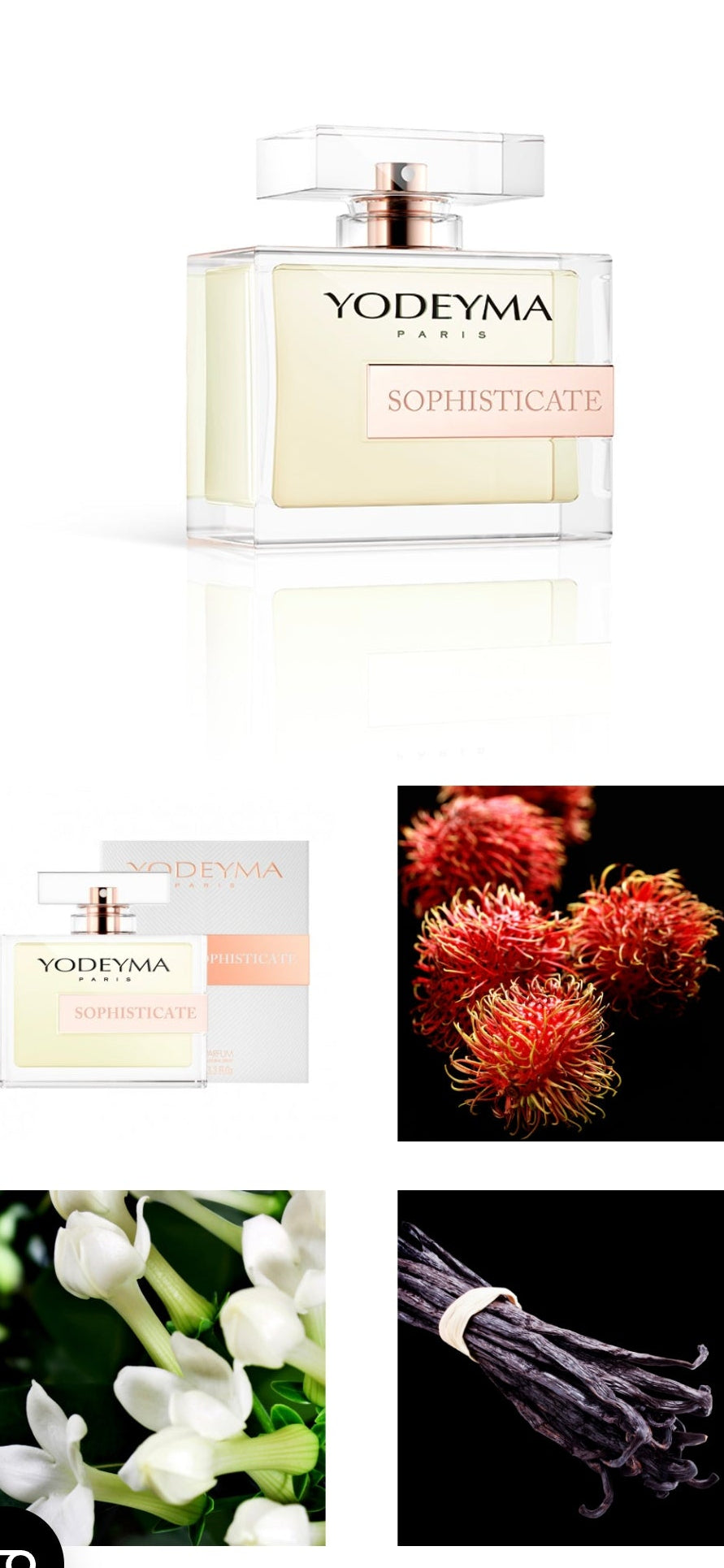 Sophisticate – Yodeyma | Oriëntaals-Floraal Damesparfum