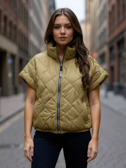 Bodywarmer | camel/geel