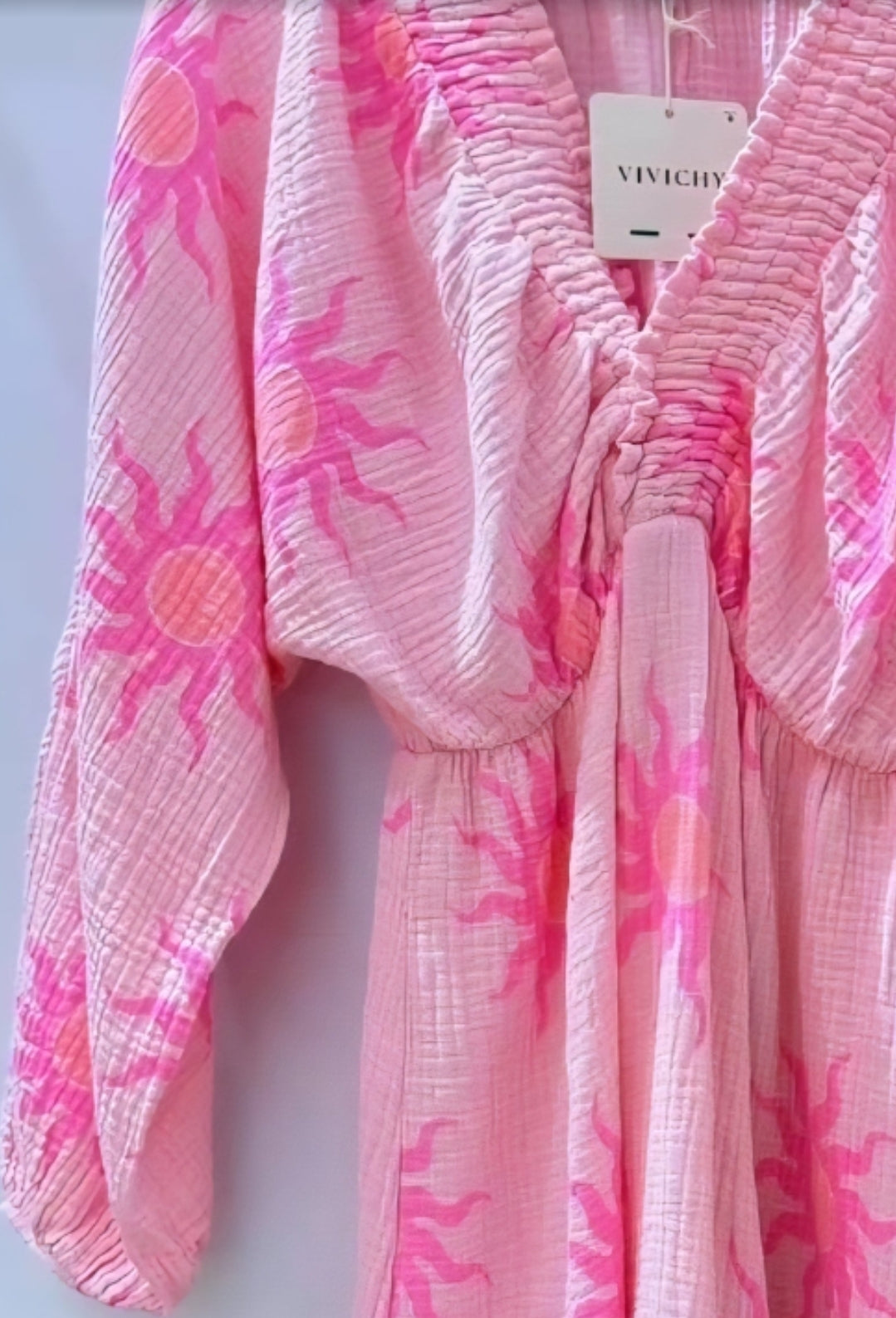Solar dress roze 36/ 48