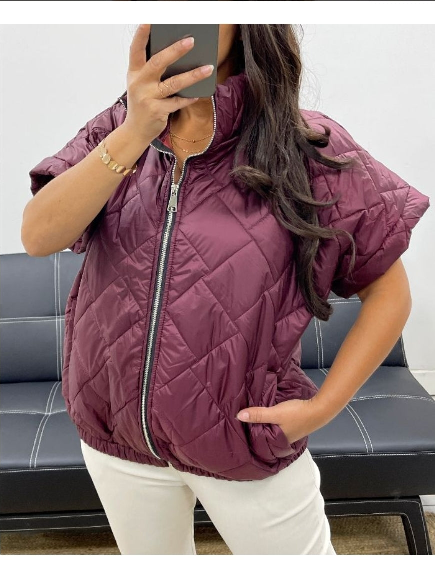 Bodywarmer bordeaux