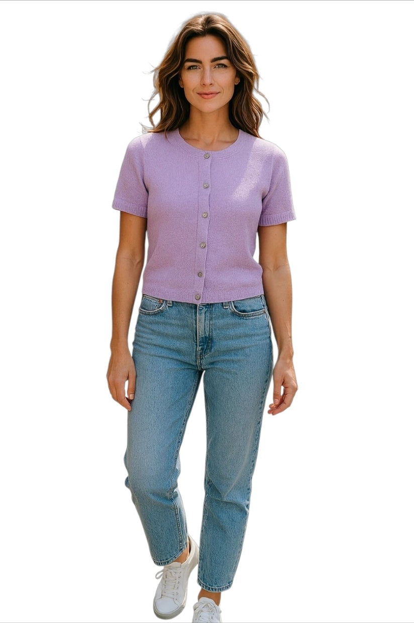 Liane vest lila