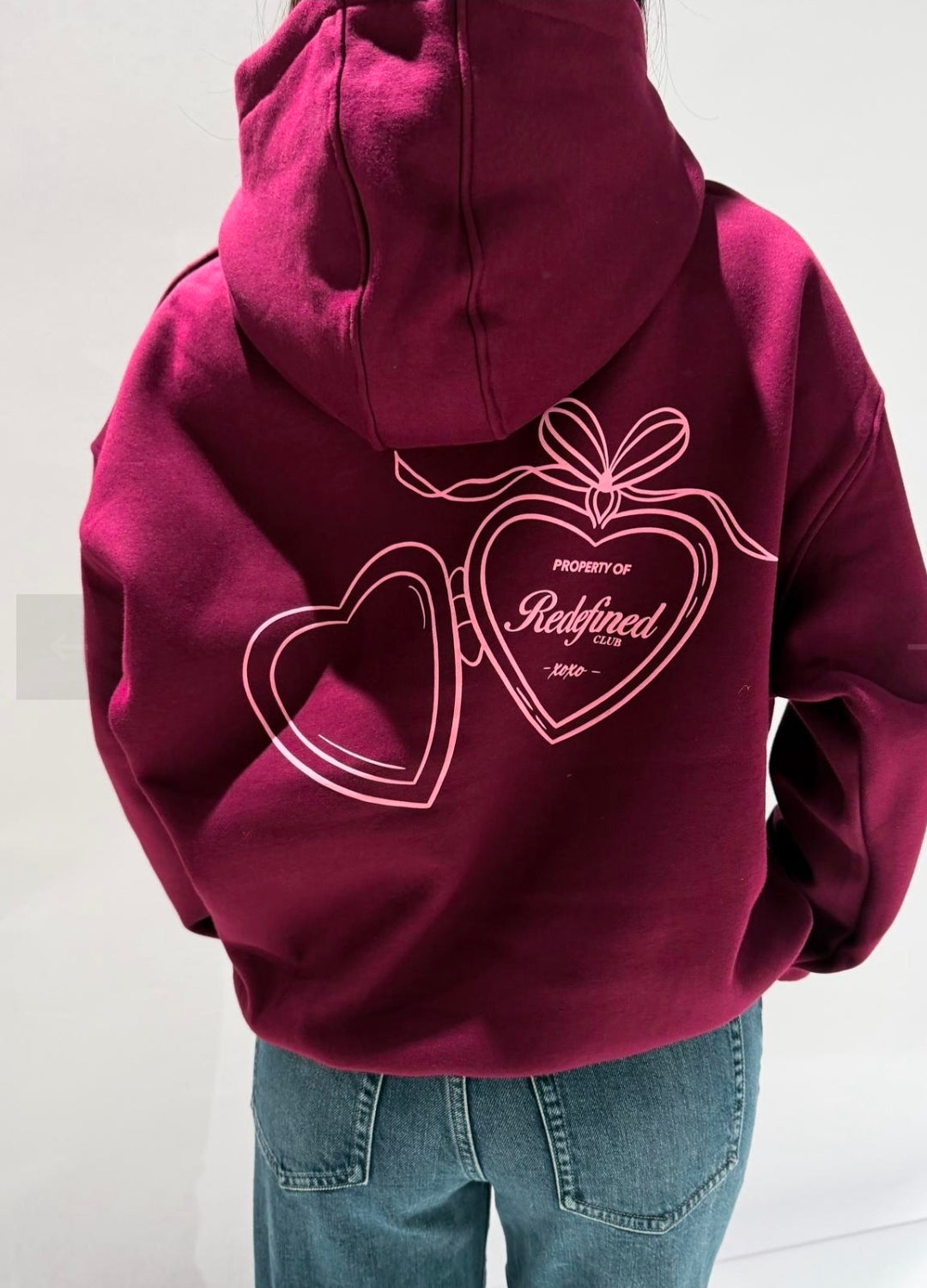 Redefined hoody bordeaux
