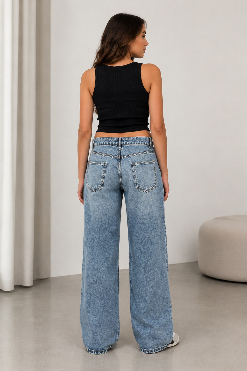 Regular Fit Jeans – Mid Waist Damesjeans | Lichtblauw