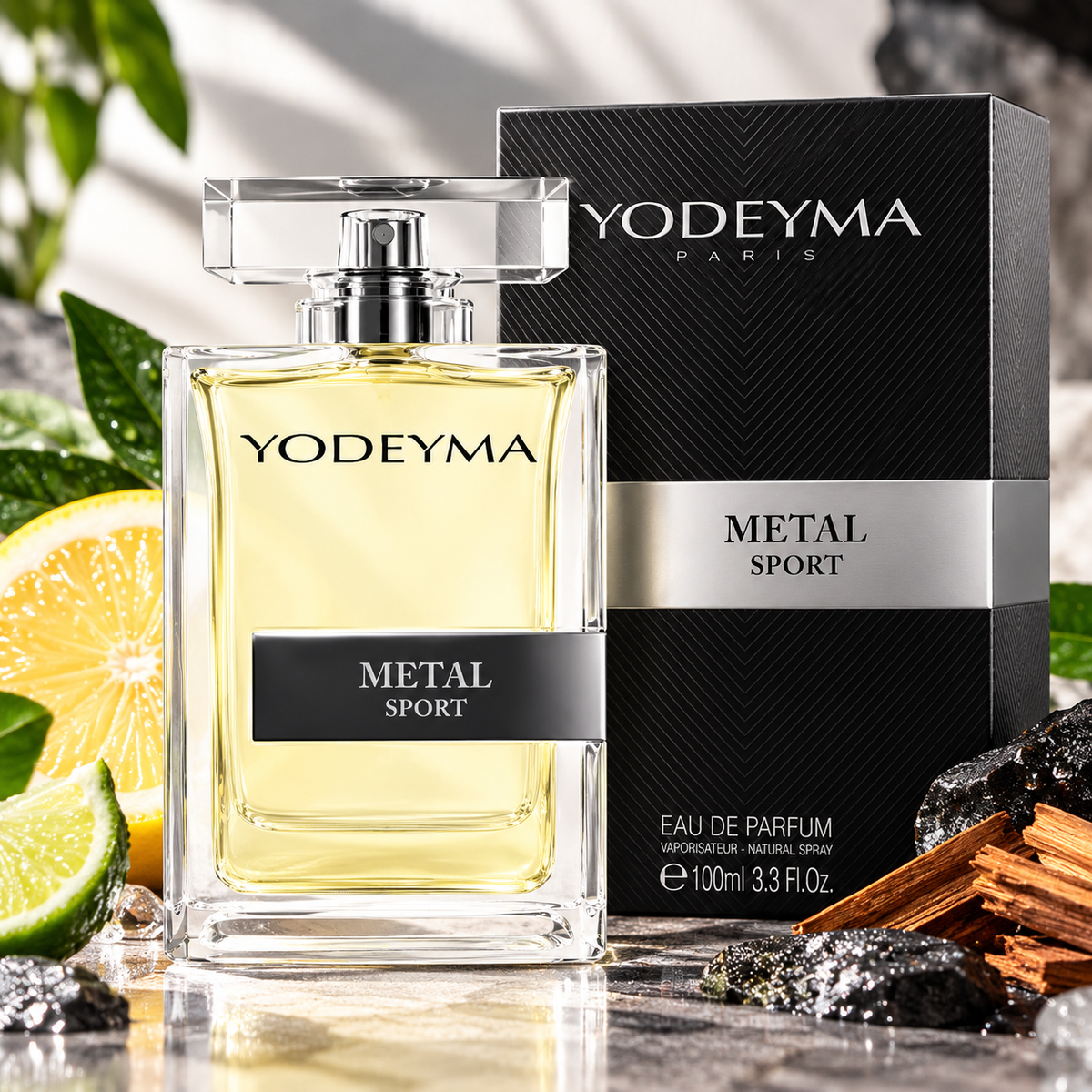 Metal Sport Herenparfum – Yodeyma