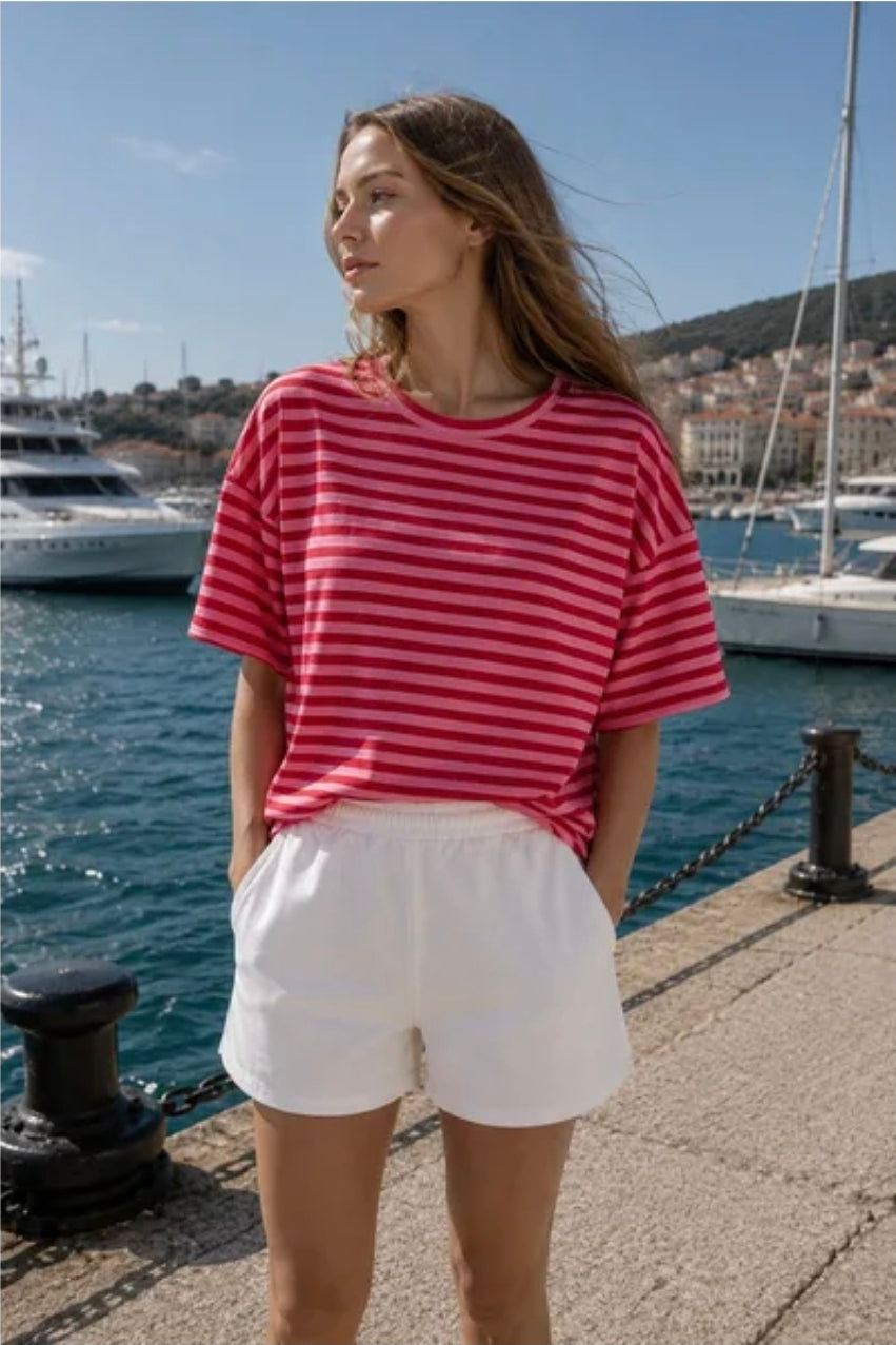 Gestreepte Zomerset – 4 Kleuren  pre-order 24-06