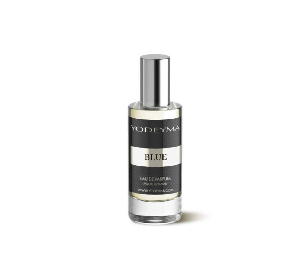 Yodeyma Blue 15 ml – Fris en houtachtig herenparfum