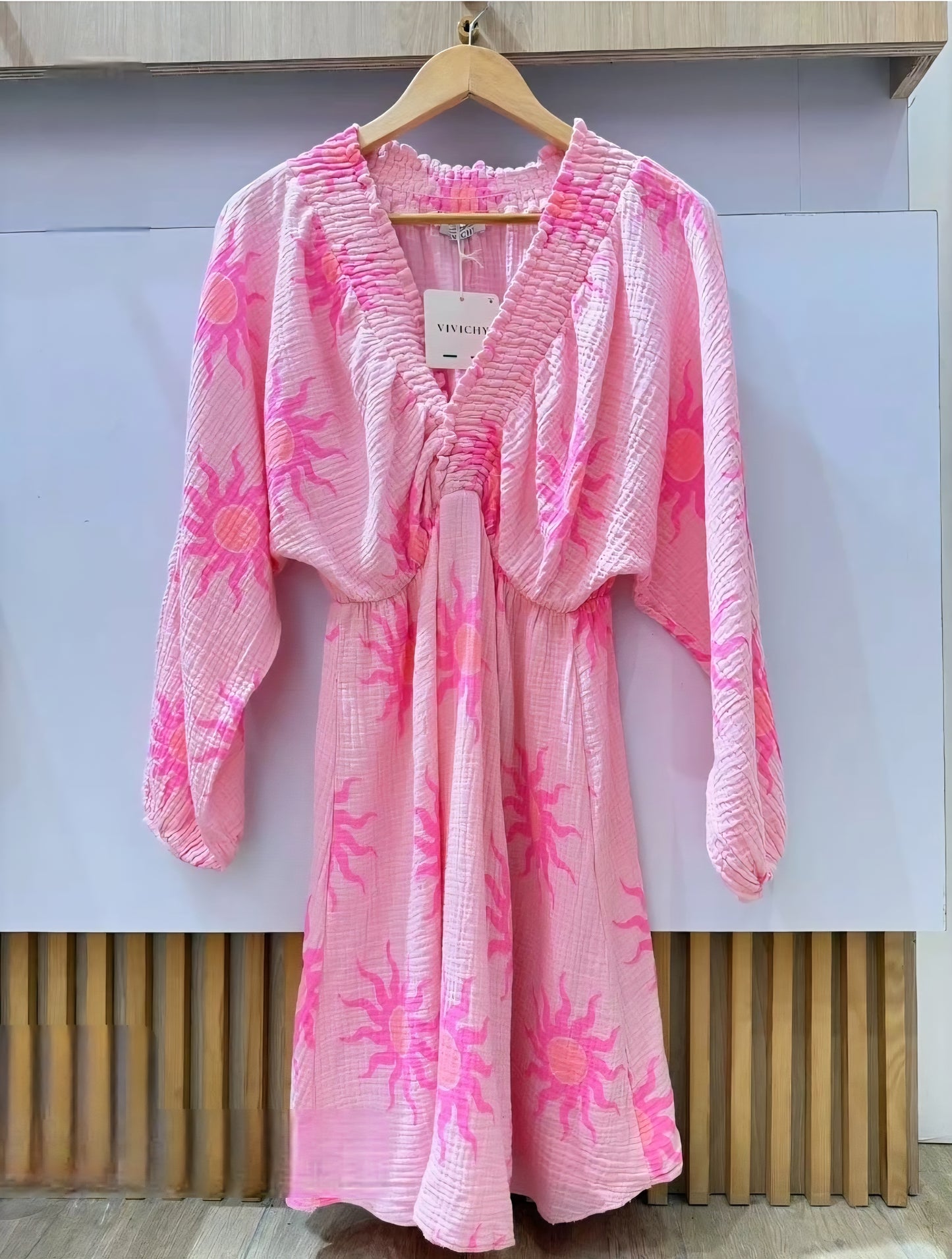 Solar dress roze 36/ 48