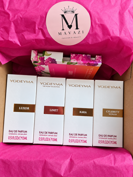 YODEYMA Parfum Geurbox – 4 x 15 ml naar keuze