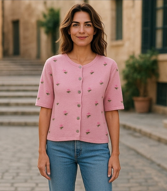 Rosie vest rose