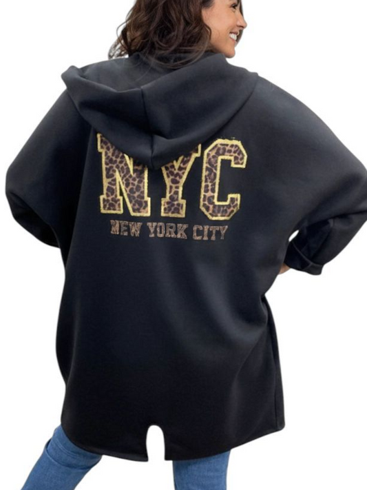 Nyc vest met cappucion