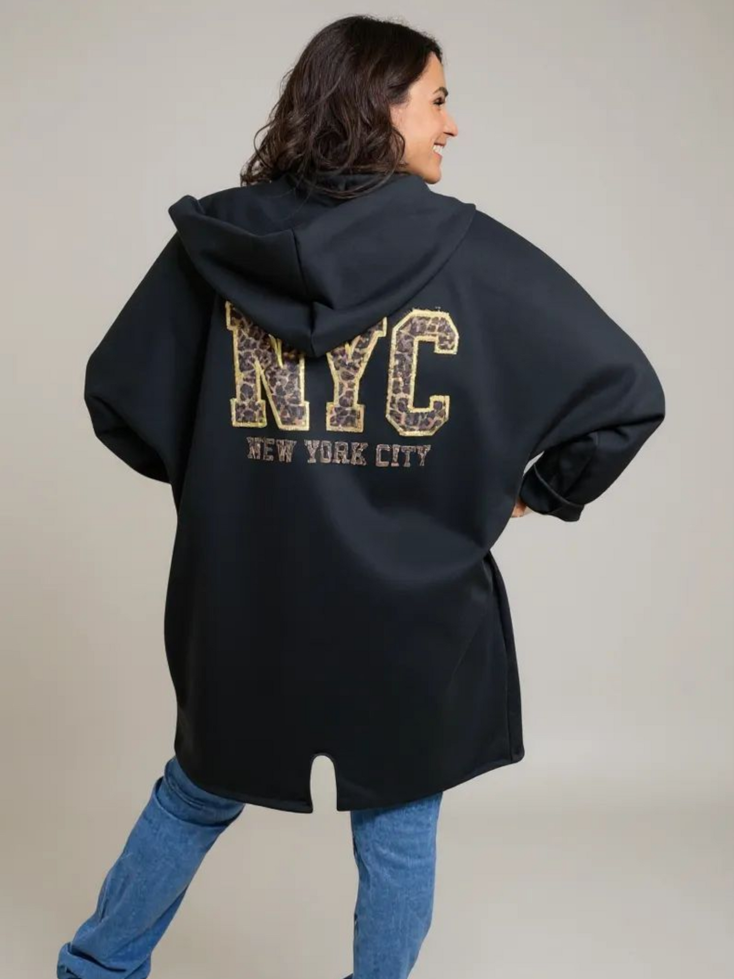 Nyc vest met cappucion