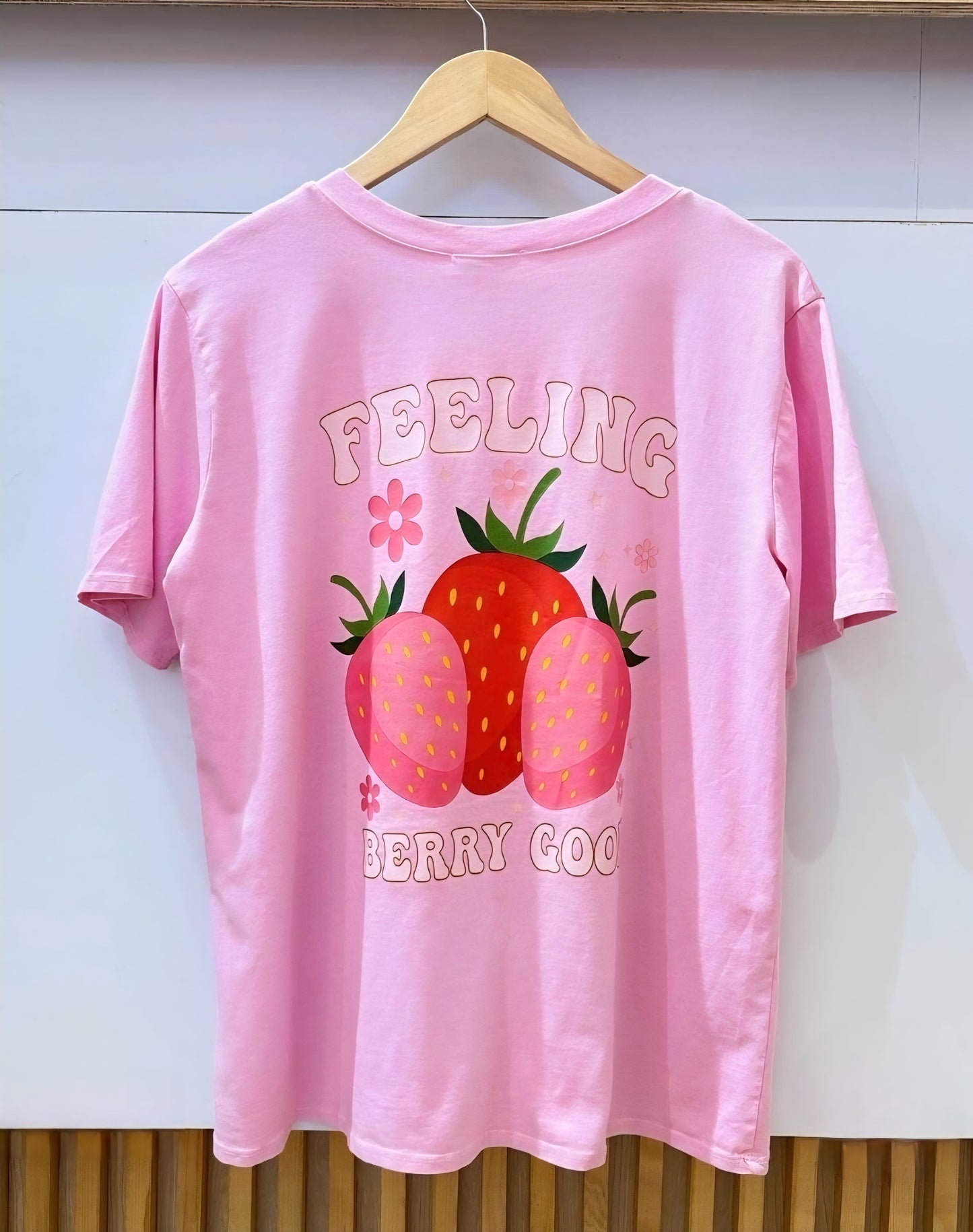 Strawberry tee
