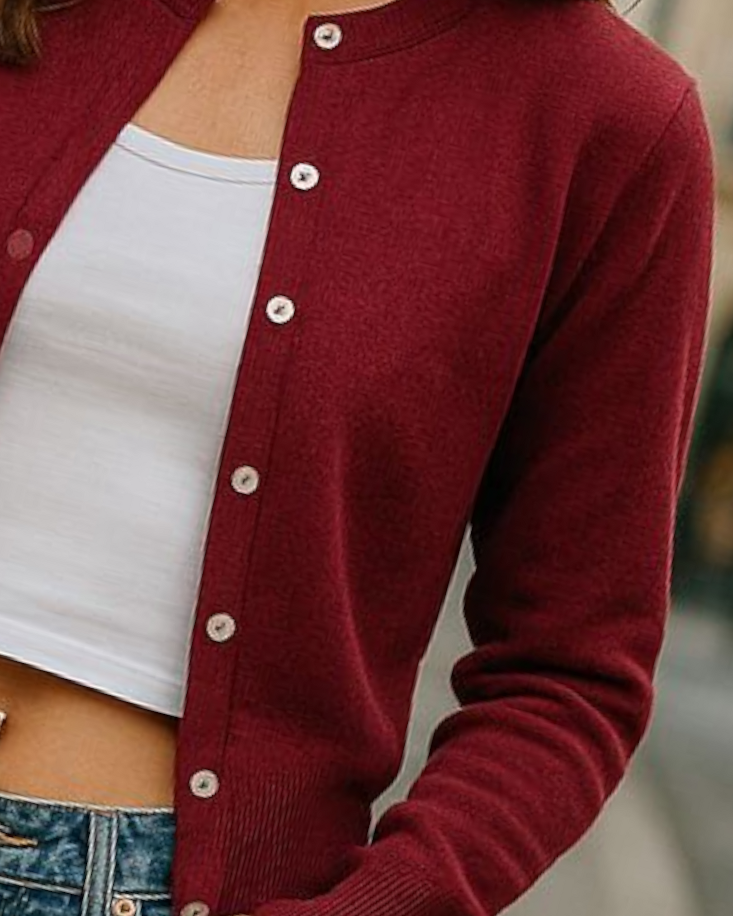 Cardigan ( vest) Bordeaux