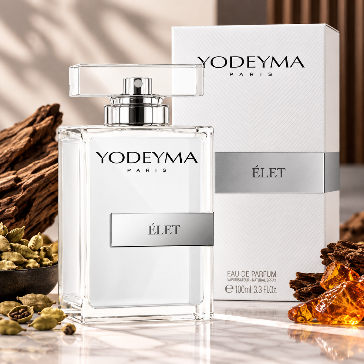 Yodeyma Elet herenparfum | Kruidig & houtachtig