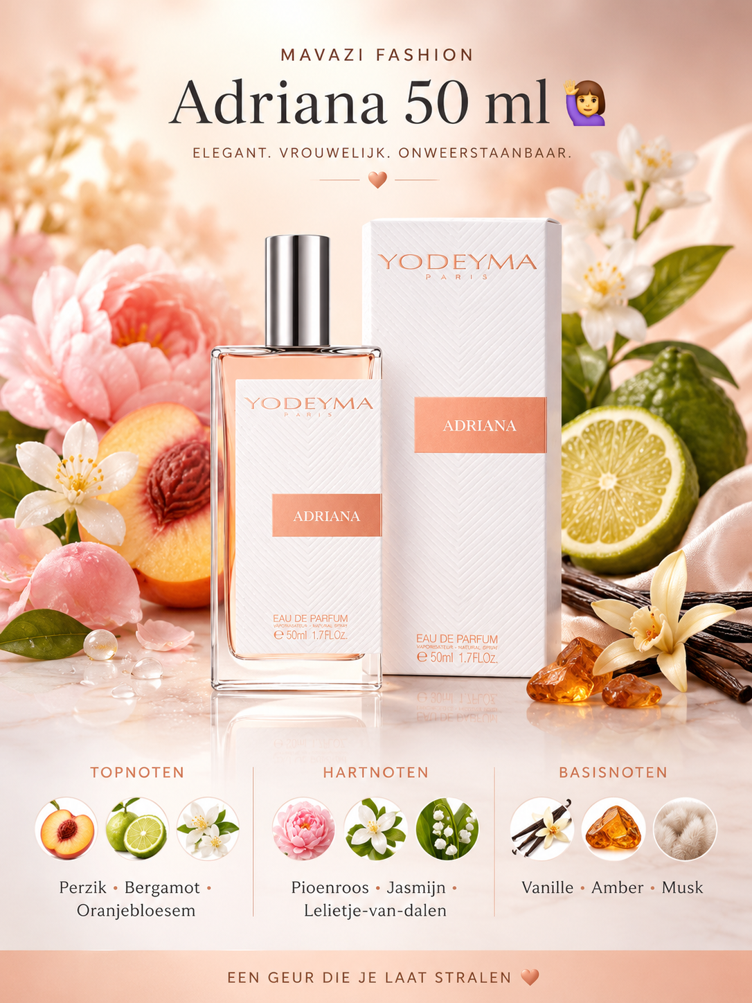 Adriana – Yodeyma Eau de Parfum | Elegante Damesgeur