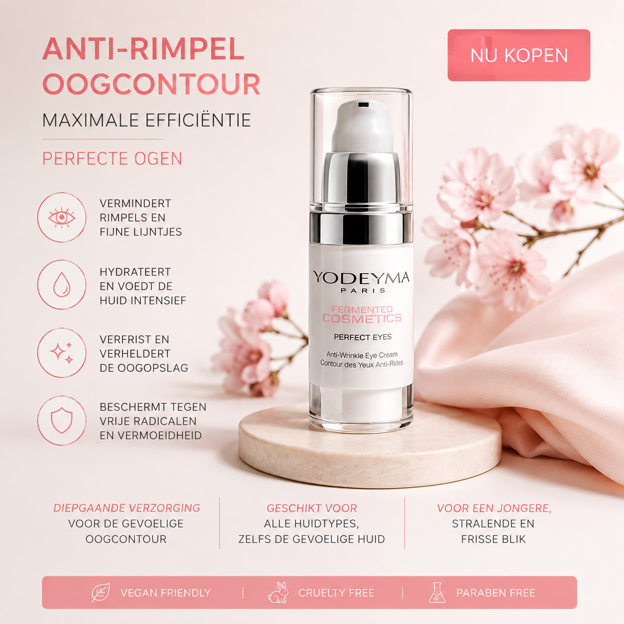 Yodeyma Oogserum – Luxe Anti-Aging Oogverzorging
