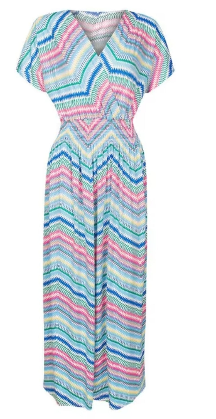 Ibiza jurk blauw