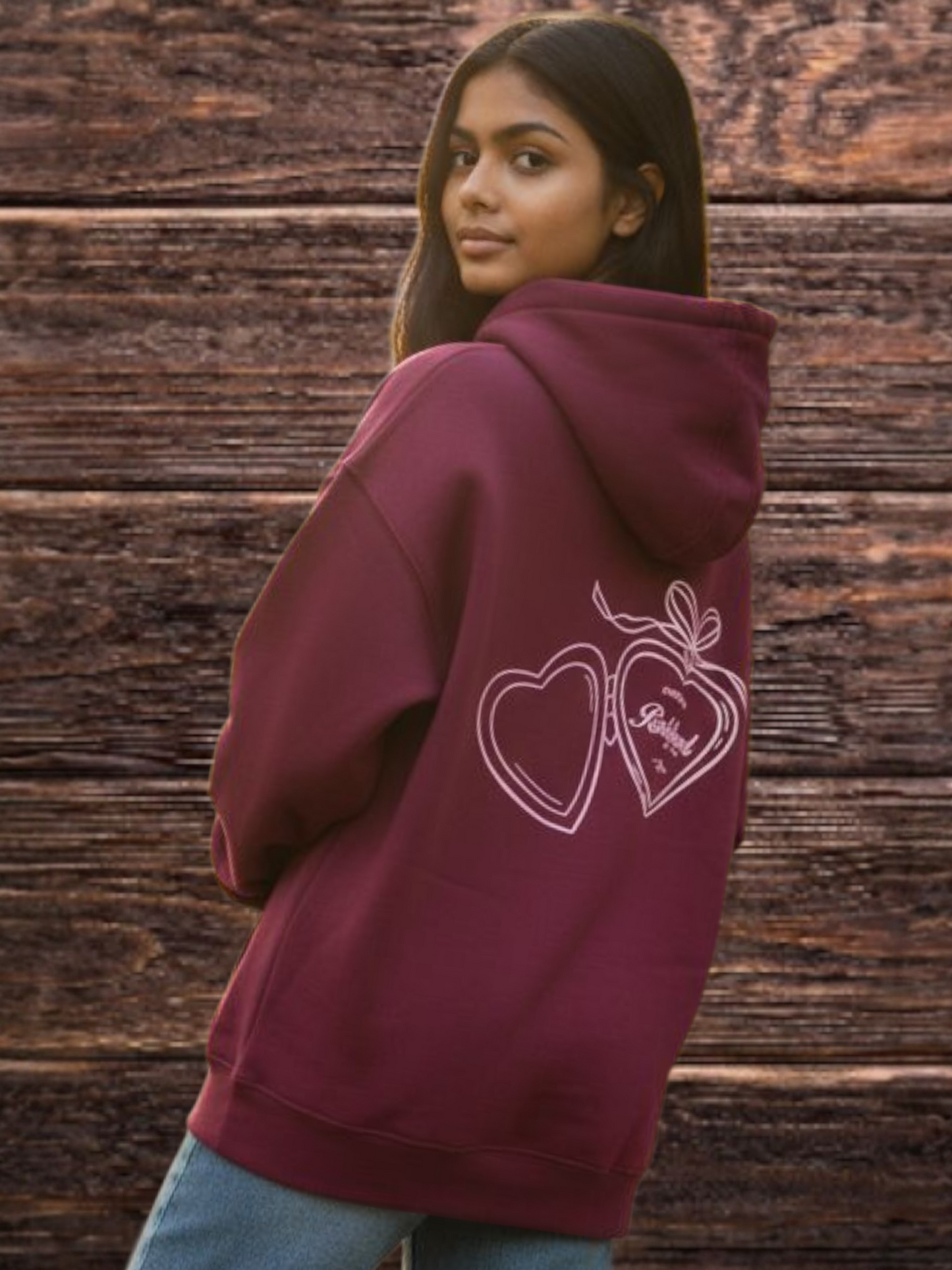Redefined hoody bordeaux