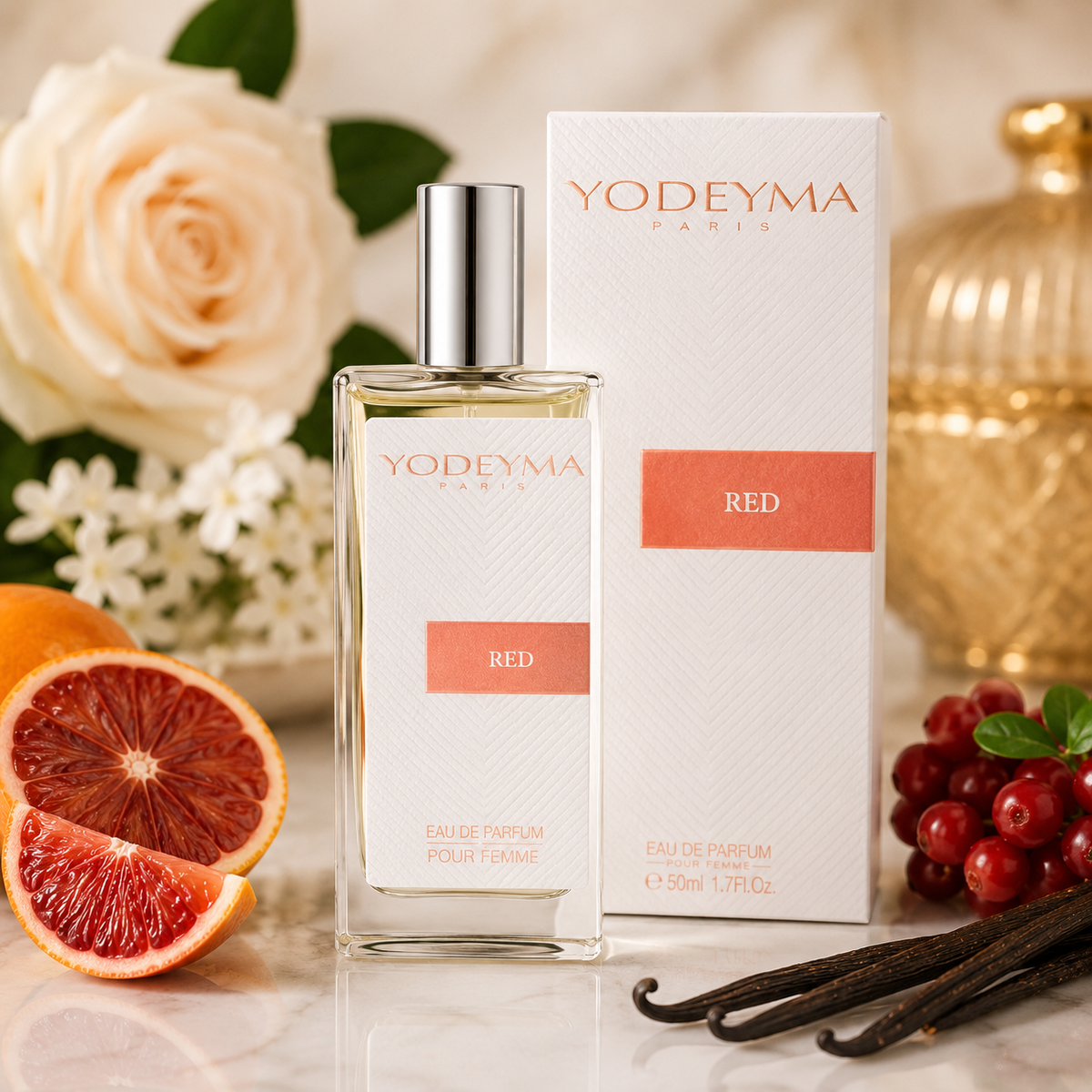 Red – Yodeyma Eau de Parfum | Sensuele Damesgeur