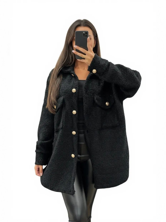Oversized vest/ tussenjas teddy