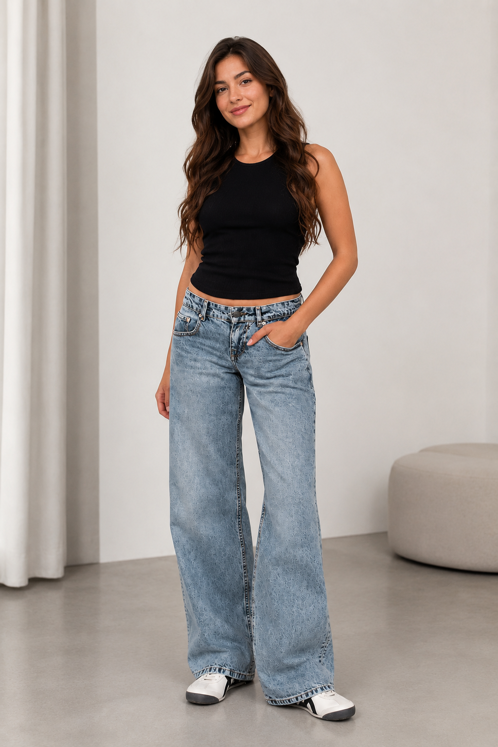 Regular Fit Jeans – Mid Waist Damesjeans | Lichtblauw