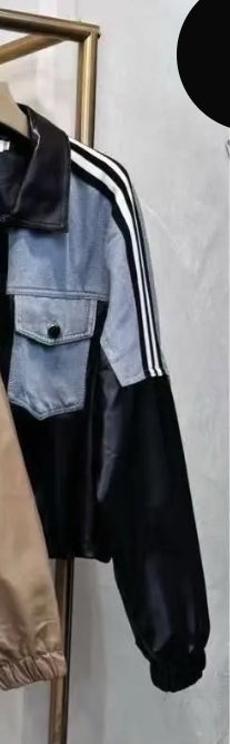 Paris jacket with denim