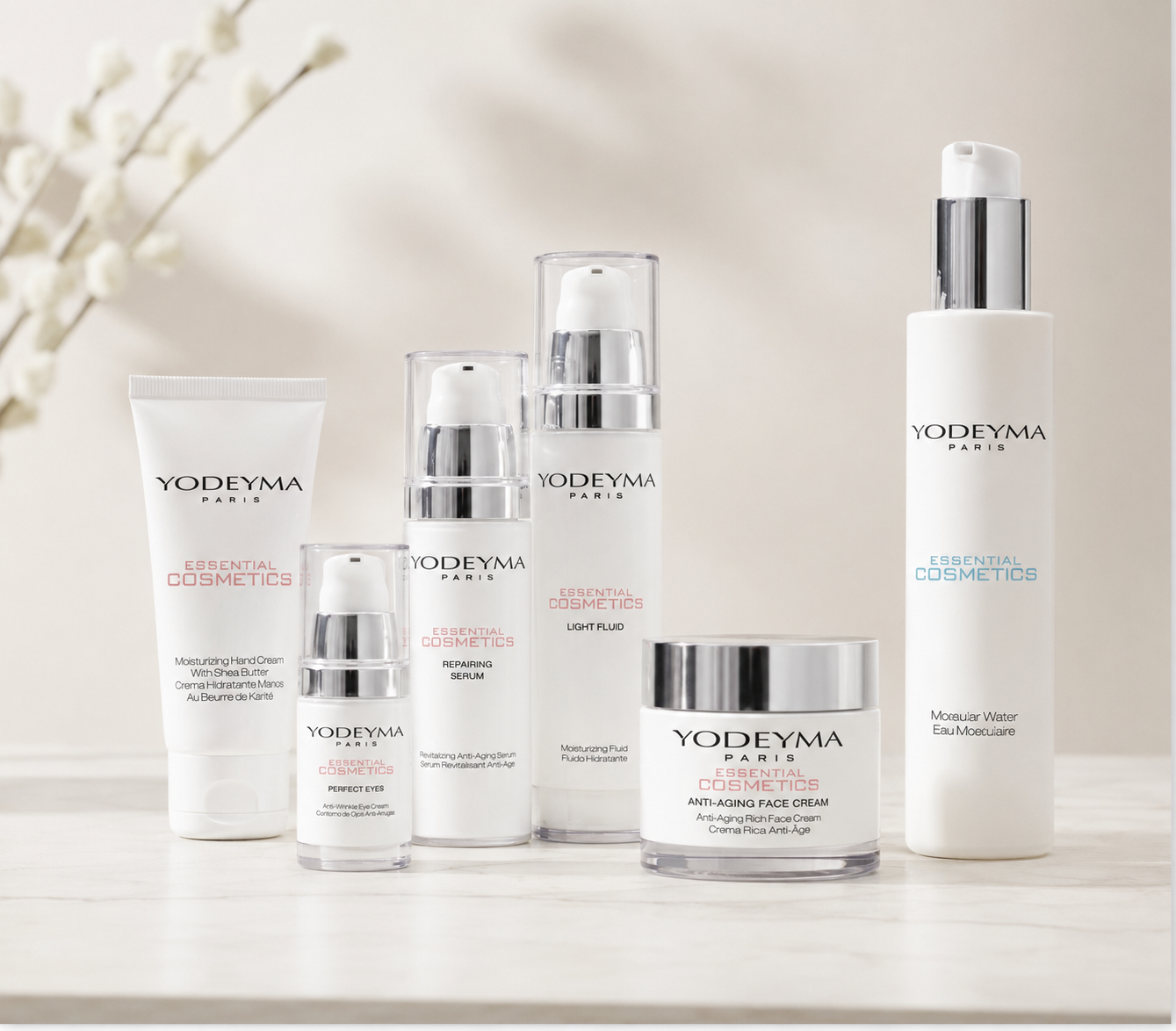 Yodeyma Essentials Skincare Complete Set | Complete Gezichtsverzorging