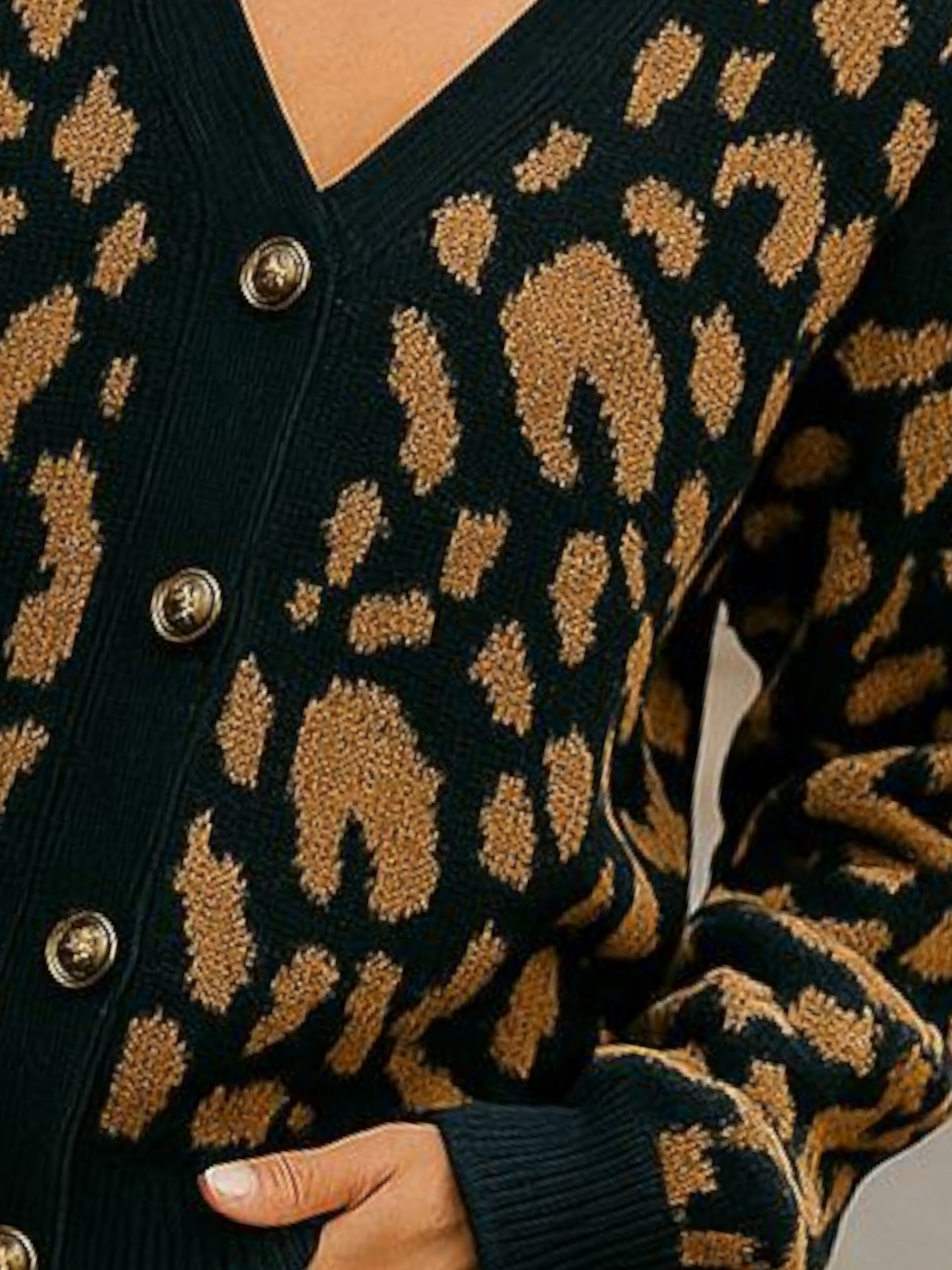 Knit panter vest
