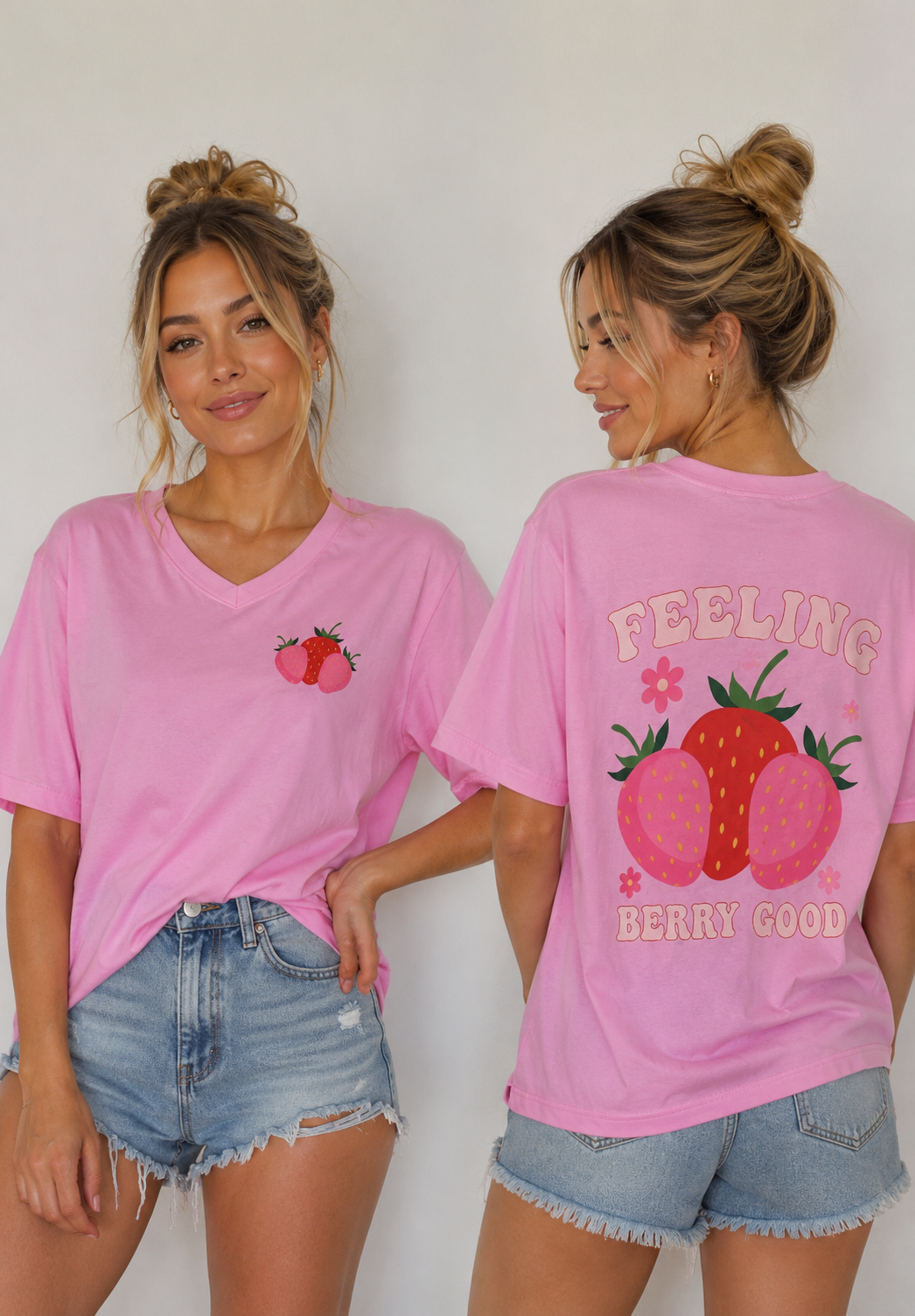 Strawberry tee