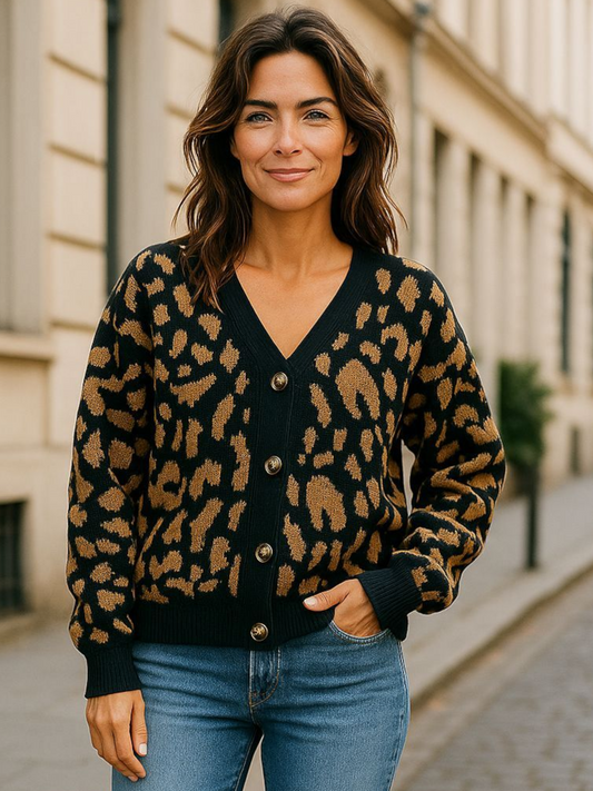 Knit panter vest