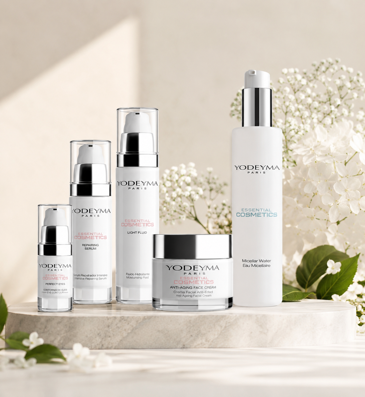 Yodeyma Essentials Skincare Complete Set | Complete Gezichtsverzorging
